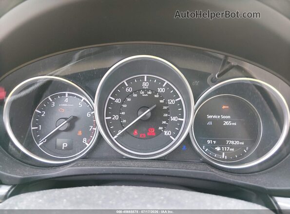 JM3KFBDL8H0102236 2017 MAZDA CX-5 Silver უკანა სავარძლების ხედი