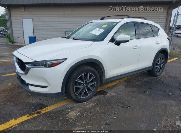 JM3KFBDLXH0150580 2017 MAZDA CX-5 White Vista tres cuartos delantera izquierda