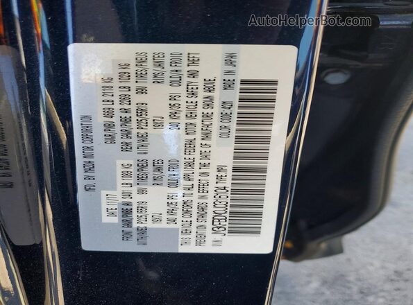 JM3KFBDM0J0316104 2018 MAZDA CX-5 Blue Vista de la etiqueta del VIN