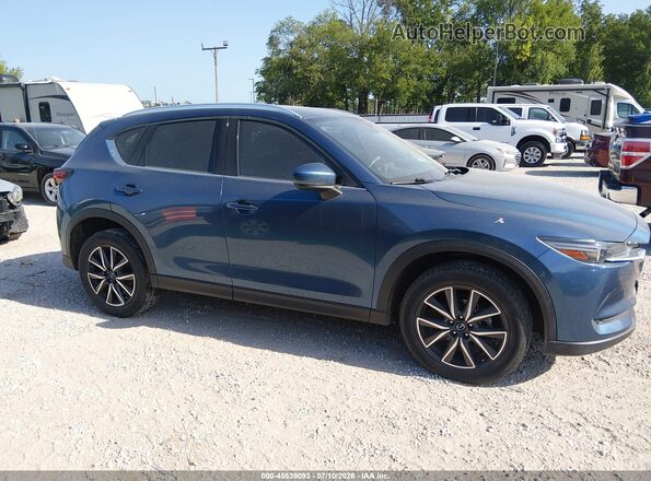 JM3KFBDM0J0378327 2018 MAZDA CX-5 Blue Rear interior view