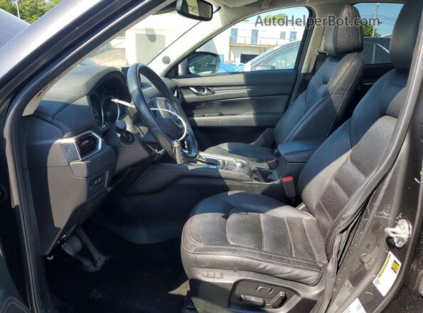 JM3KFBDM0J0433018 2018 MAZDA CX-5 Gray Вид салону спереду