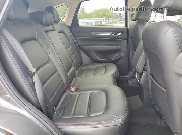 JM3KFBDM0K0536294 2019 MAZDA CX-5 Gray Widok wnętrza z tyłu