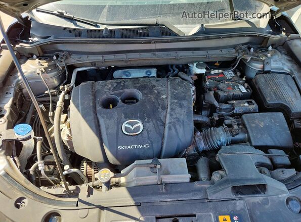 JM3KFBDM0L0823068 2020 MAZDA CX-5 Gray Vista del compartimento del motor