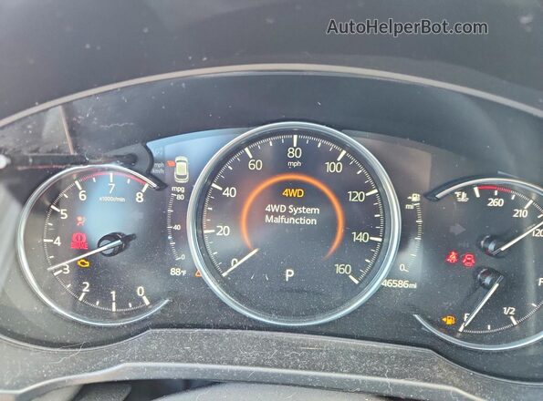 JM3KFBDM0L0823068 2020 MAZDA CX-5 Gray Vista del cuadro de instrumentos