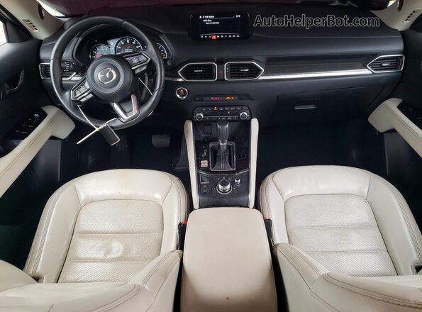 JM3KFBDM0L0841974 2020 MAZDA CX-5 Blue წინა პანელის ხედი