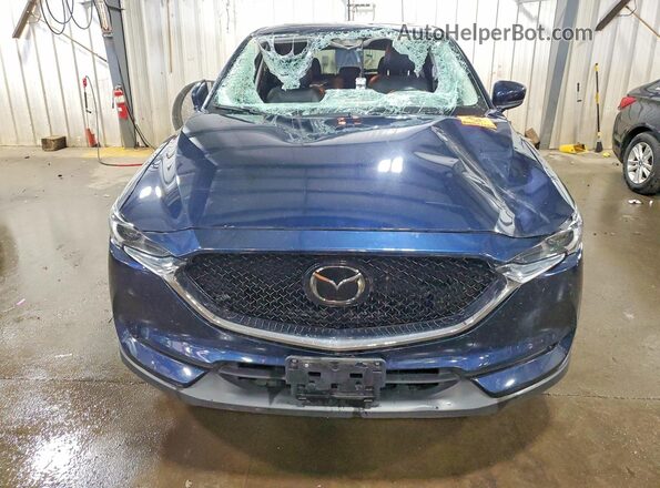 JM3KFBDM0M0324529 2021 MAZDA CX-5 Blue Widok z przodu