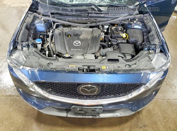 JM3KFBDM0M0324529 2021 MAZDA CX-5 Blue Widok komory silnika