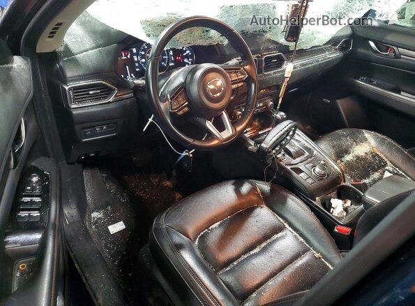 JM3KFBDM0M0324529 2021 MAZDA CX-5 Blue Widok deski rozdzielczej