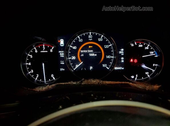 JM3KFBDM0M0324529 2021 MAZDA CX-5 Blue Widok zestawu wskaźników