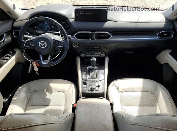 JM3KFBDM0N1544846 2022 MAZDA CX-5 Blue Dashboard view