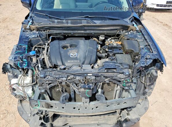 JM3KFBDM0N1544846 2022 MAZDA CX-5 Blue Engine compartment view