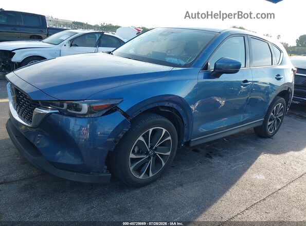 JM3KFBDM0P0145069 2023 MAZDA CX-5 Синий Передняя левая четверть
