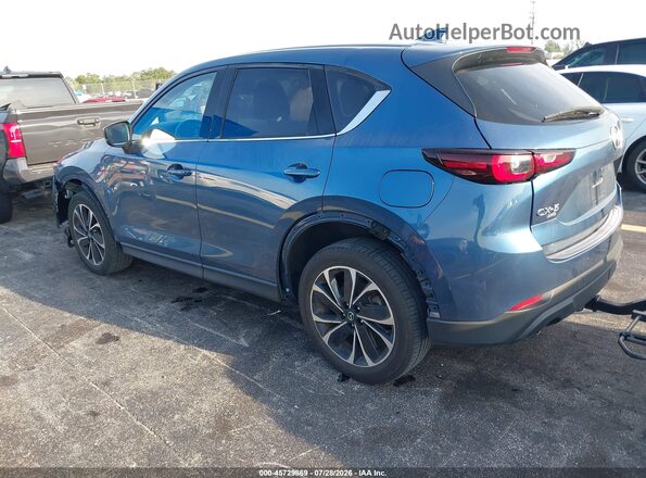 JM3KFBDM0P0145069 2023 MAZDA CX-5 Синий Задняя левая четверть