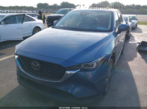 JM3KFBDM0P0145069 2023 MAZDA CX-5 Синий Вид щитка приборов