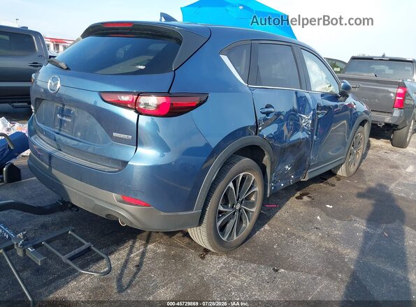 JM3KFBDM0P0145069 2023 MAZDA CX-5 Синий Задняя правая четверть