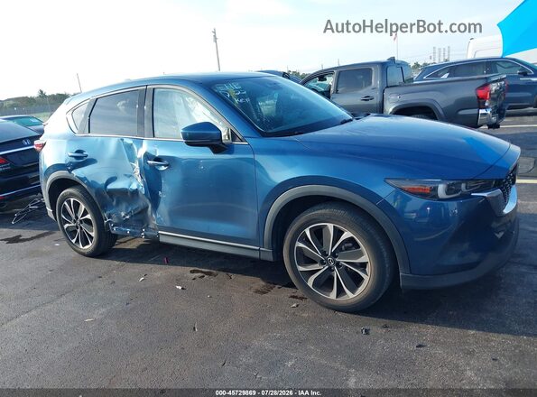 JM3KFBDM0P0145069 2023 MAZDA CX-5 Синий Вид задней части салона