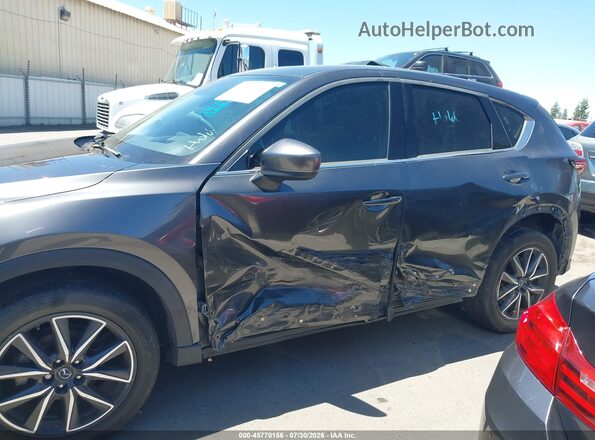 JM3KFBDM1J0309291 2018 MAZDA CX-5 Gray Widok z przodu