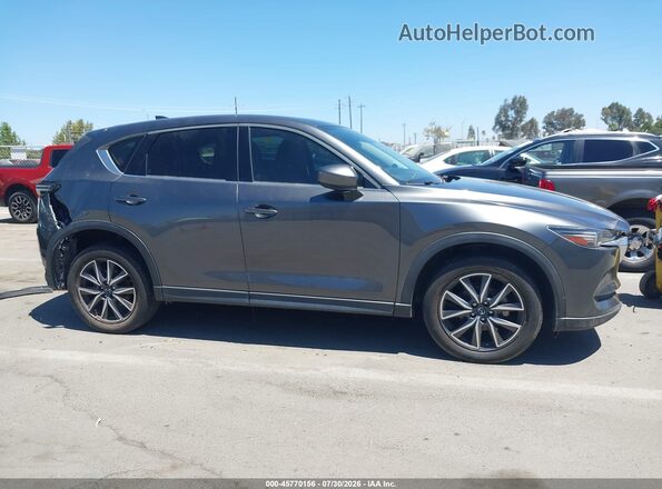 JM3KFBDM1J0309291 2018 MAZDA CX-5 Gray Widok wnętrza z tyłu