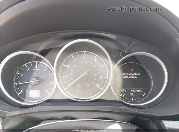 JM3KFBDM1J0325412 2018 MAZDA CX-5 Blue Vista de los asientos traseros