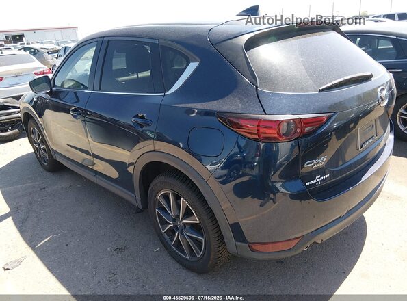 JM3KFBDM1J0325412 2018 MAZDA CX-5 Blue Trasero izquierdo