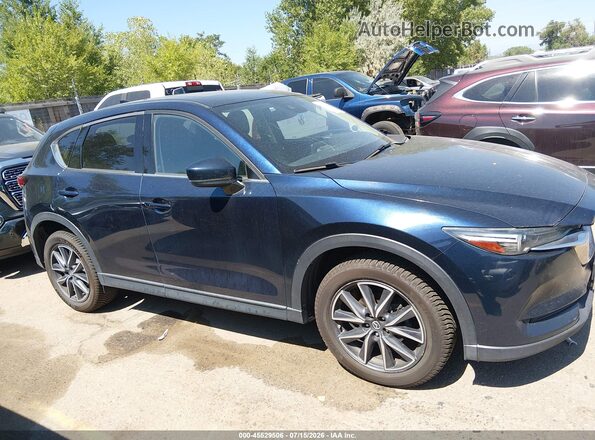 JM3KFBDM1J0325412 2018 MAZDA CX-5 Blue Vista interior trasera