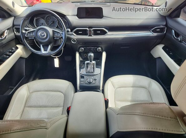 JM3KFBDM1J0356126 2018 MAZDA CX-5 Red Առջևի վահանակի տեսք