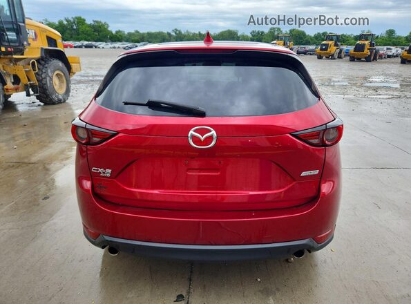 JM3KFBDM1J0372097 2018 MAZDA CX-5 Red Вид ззаду