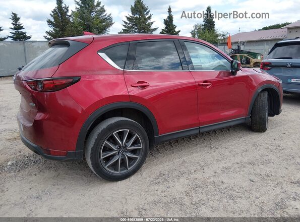 JM3KFBDM1J0432606 2018 MAZDA CX-5 Maroon Tył prawy