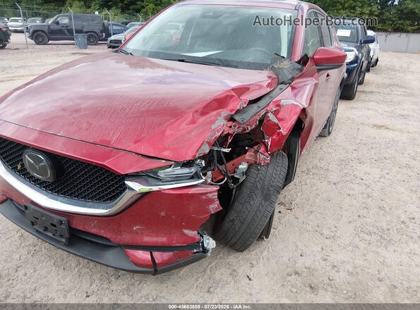 JM3KFBDM1J0432606 2018 MAZDA CX-5 Maroon Widok z przodu