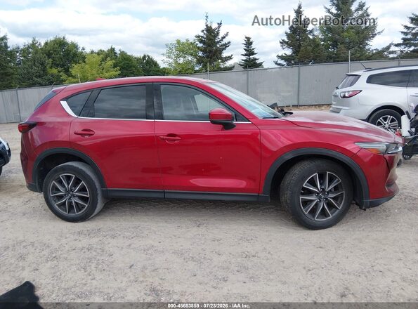 JM3KFBDM1J0432606 2018 MAZDA CX-5 Maroon Widok wnętrza z tyłu
