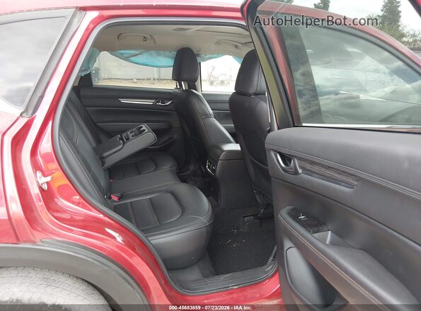 JM3KFBDM1J0432606 2018 MAZDA CX-5 Maroon Widok naklejki z numerem VIN