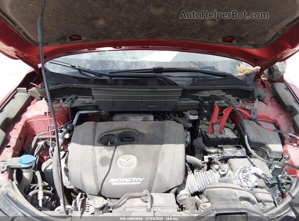 JM3KFBDM1J0432606 2018 MAZDA CX-5 Maroon Widok z tyłu