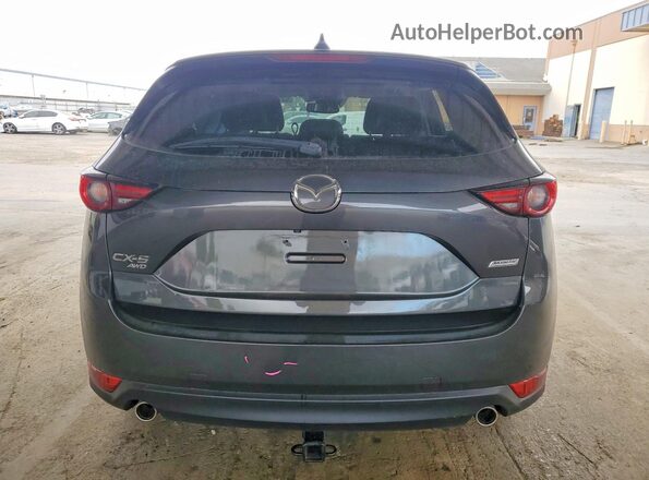 JM3KFBDM1K0556473 2019 MAZDA CX-5 Gray Հետևի տեսք