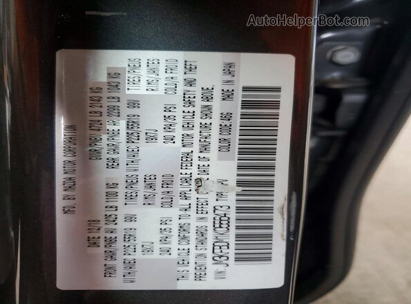 JM3KFBDM1K0556473 2019 MAZDA CX-5 Gray Շարժիչի բաժամունքի տեսք