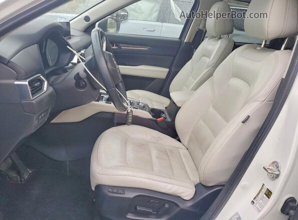 JM3KFBDM1K0600665 2019 MAZDA CX-5 White Vista interior delantera