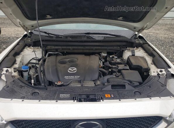 JM3KFBDM1K0600665 2019 MAZDA CX-5 White Vista del compartimento del motor