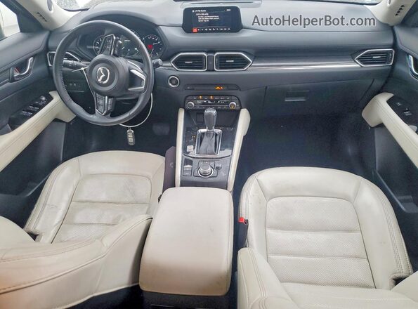 JM3KFBDM1K0600665 2019 MAZDA CX-5 White Vista del salpicadero