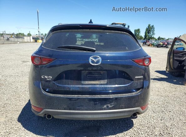 JM3KFBDM1M1385401 2021 MAZDA CX-5 Blue Вид ззаду