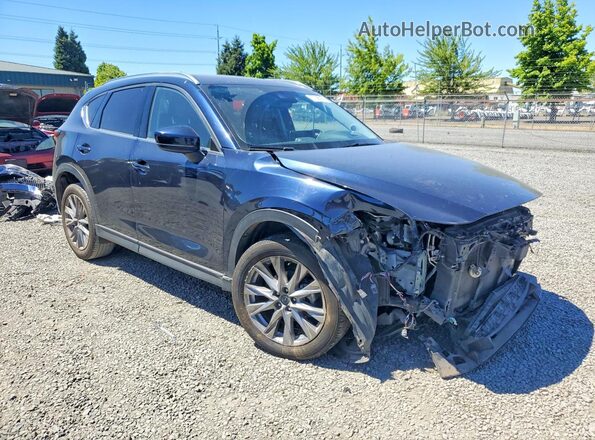 JM3KFBDM1M1385401 2021 MAZDA CX-5 Blue Передня права чверть