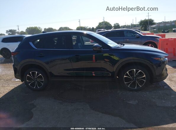 JM3KFBDM1N0628289 2022 MAZDA CX-5 Blue Widok wnętrza z tyłu
