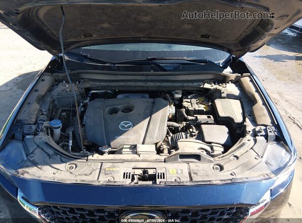JM3KFBDM1N0628289 2022 MAZDA CX-5 Blue Widok z tyłu