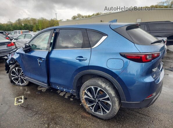 JM3KFBDM1N0640569 2022 MAZDA CX-5 Blue Tył lewy