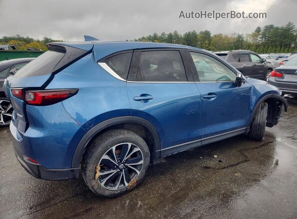 JM3KFBDM1N0640569 2022 MAZDA CX-5 Blue Tył prawy