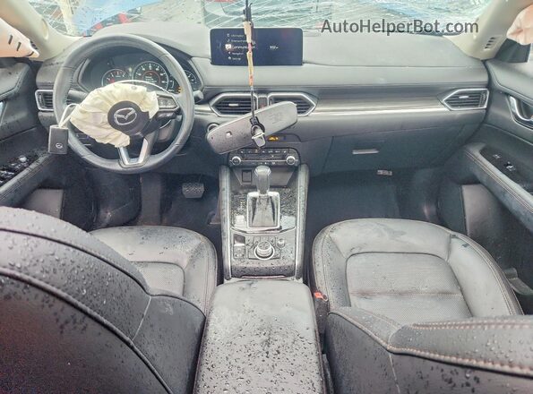 JM3KFBDM1N0640569 2022 MAZDA CX-5 Blue Widok deski rozdzielczej