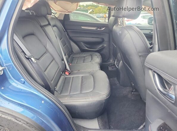JM3KFBDM1N0640569 2022 MAZDA CX-5 Blue Widok wnętrza z tyłu
