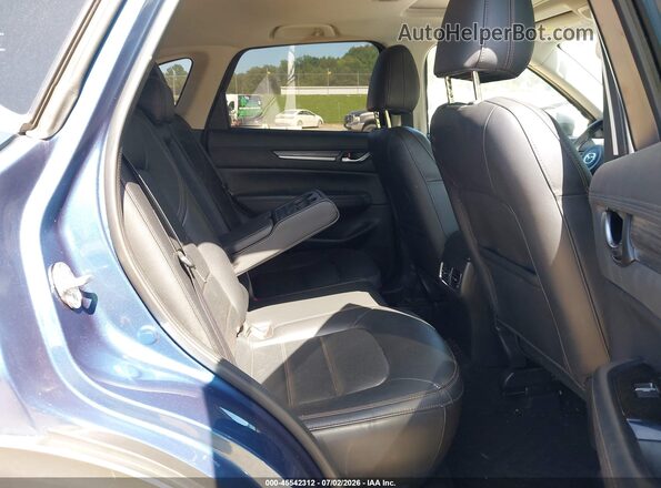 JM3KFBDM2J0315861 2018 MAZDA CX-5 Blue VIN კოდის სტიკერის ხედი