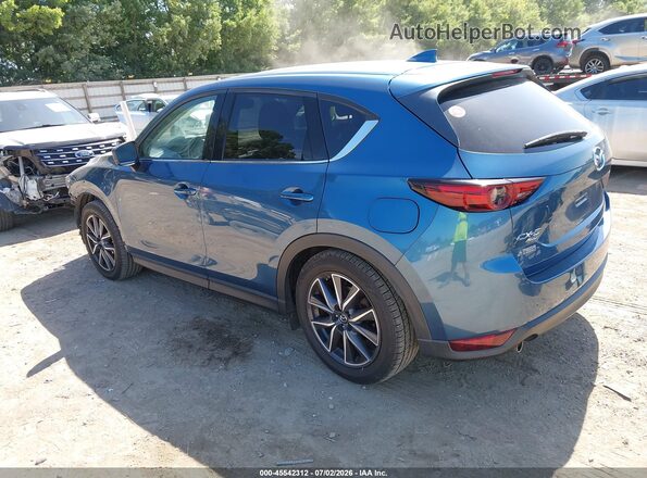 JM3KFBDM2J0315861 2018 MAZDA CX-5 Blue უკანა მარცხენა