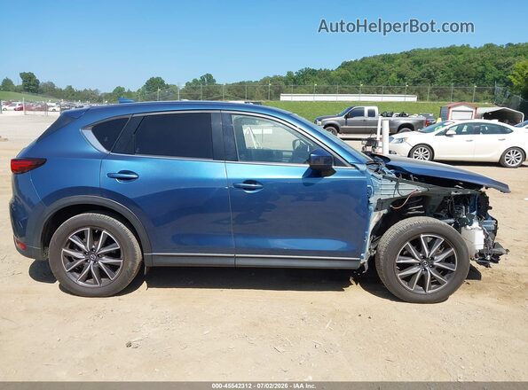 JM3KFBDM2J0315861 2018 MAZDA CX-5 Blue სალონის 360-გრადუსიანი ხედი