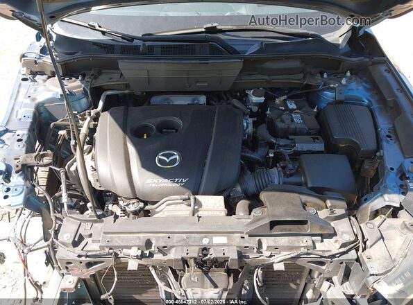 JM3KFBDM2J0315861 2018 MAZDA CX-5 Blue უკანა ხედი