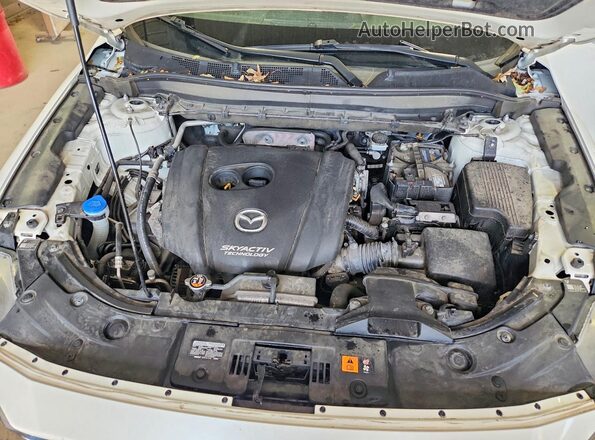 JM3KFBDM2K0527158 2019 MAZDA CX-5 White Vista del compartimento del motor
